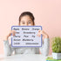 6-Pack 9"x12" Lines & Blank Dry Erase Whiteboard | Small Double-Sided Mini White Boards for Teachers, Students, Home, Classroom & Office...