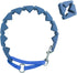 Dog Training Collar with 4 Extra Links for Medium, Large and X-Large Dogs (Blue)...