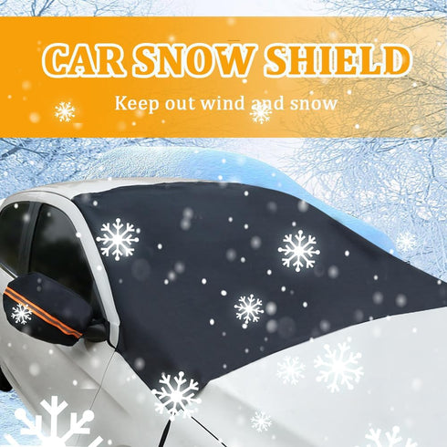 Car Windshield Sun Shade, Car Window Shades, Sun Visor Front Windshield Sunshade with Side Mirror Covers, Car Exterior Accessories Front Windshiel...