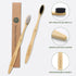 Bamboo Toothbrushes (10Pack),BPA Free Soft Bristles Toothbrushes,Natural Wood Toothbrushes Bulk, Reusable Travel Toothbrushes...