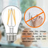 LED Edison Light Bulbs, Non-Dimmable 4W G45 2700 Kelvin E26 LED Bulb, 40W Incandescent Equivalent Warm White Light Bulb for Tiffany Large Table La...