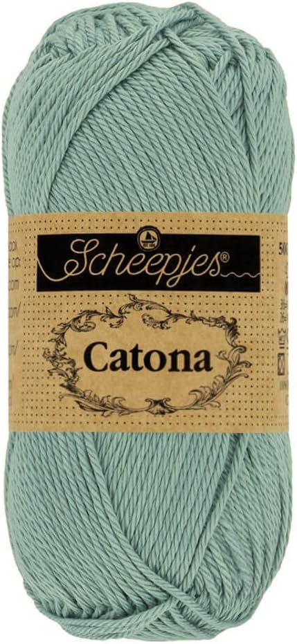 Scheepjes Yarn Catona 50 Gram (528 - Silver Blue)......