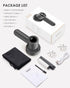 Fabric Shaver Fuzz Remover Rechargeable, HOMEASY Electric Lint Remover Shaver with 3 Blades & LED Digital Display, Sweater Couch Fabric Pill Shave...