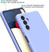 Samsung Galaxy A14 5G (Not for 4G) Case, Liquid Silicone Case with Microfiber Lining Thickening Shockproof Design Soft Gel Rubber Phone Case Cover...