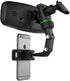 JacobsParts Rearview Mirror Phone Holder for Car, Rotatable and Retractable Phone Holder Mount for iPhone and Samsung - Universally Compatible wit...