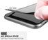 AKWOX AK-GL017BK iPhone 7 8 Screen Protector, Full Cover iPhone 7 Tempered Glass (Pack of 2), Black Edge...