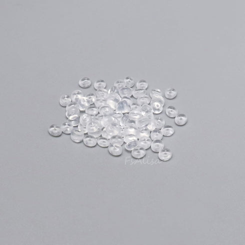 fsalisa Wax Seal Beads Transparent Wax Sealing Beads for Wax Stamp Sealing Perfect for Embellishment of Wedding Invitations, Christmas Cards, Enve...