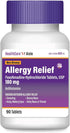 HealthCareAisle Allergy Relief - Fexofenadine Hydrochloride Tablets USP, 180 mg, 90 Tablets, Allergy Medication, Non-Drowsy 24-Hour Relief...