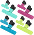 TACGEA Chip Clips, 8 Pack Food Clips, Upgrade Wide Open Bag Clips for Food Storage with Air Tight Seal Grip (4 x L, 4 x S)...