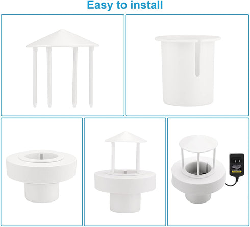 FITNATE Removable Mist Maker Floating Water Splash Guard for Humidifier...