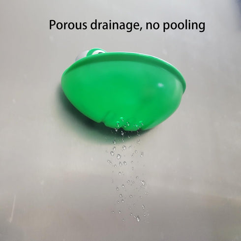 Frog Habitat with Suction Cup, 2 Pcs Cute Fish Tank Accessories Frog Dish Holder Frog Decor Frog Terrarium Decor for Tree Frog Toad Tadpole, Plast...
