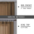 Tollpiz Sheer Tier Curtain Linen Textured Half Kitchen Curtains Sheer Light Filtering Rod Pocket Voile Small Curtains for Bathroom, 25 x 36 inches...