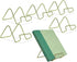 BANBERRY DESIGNS Wire Easel Display Stand - Twisted Brass Metal - 3 Inch - Pack of 6 - Craft Accessory - Small Books or Photos...