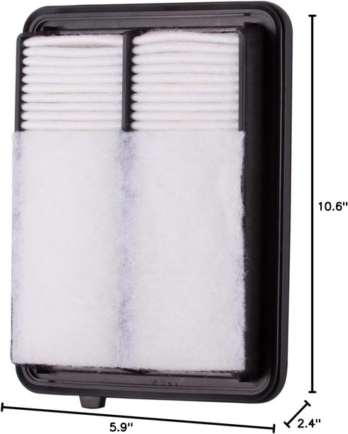 ECOGARD XA11608 Premium Engine Air Filter Fits 2017-2024 Nissan Kicks, 2020-2025 Versa, 2025-2026 Kicks Play...