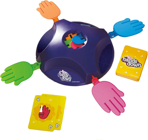 Hands Down Game, Fast-Paced Hand-Slapping Kids Game, Fun Family Card Game for Ages 6 and Up, Game for 3-4 Players...