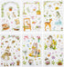 Kawaii Gardening Fairy Girl Floral Sticker Set Cute Animal Rabbit Deer Stationery Stickers Diary Book DIY Craft Arts Scrapbooking Travel Journal P...