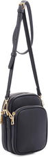 Josie Triple Zip Crossbody Bag...