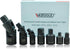 Universal Joint Socket Adapter and Reducer Set,7-Piece,Drive sizes: 1/4 in., 3/8 in., 1/2 in....