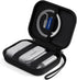 UCOMX Travel Case for 3 in 1 Wireless Charger,Hard EVA Carrying Charger Case,Portable Storage Waterproof Bag with Zipper,Soft Durable Pouch Bag fo...