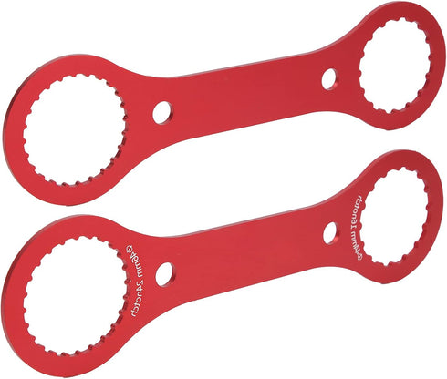 Bottom Bracket Wrench, BB Wrench Bottom Bracket Tool 44mm 46mm 16 24 Notch BB Installation Remover Tool(red)...