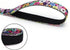 Dog Leash, Short Traffic Leash for Dogs, Heavy Duty Floral Pattern Female Safety Nylon Training Dog Leash for Medium & Large Dogs (23inch, White)...