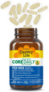 Country Life Core Daily-1 for Men - Multivitamin with Probiotics, Saw Palmetto, Pumpkin Seed Extract, and Coenzymated B Vitamins - Gluten-Free and...