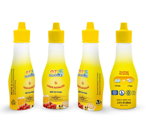 EZ-Sweetz (2.0oz - Liquid Sweetener 800 Servings/Bottle) (Original, 1 Pack)...