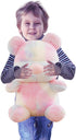 Tie Dye Bears Stuffed Animal Plush Toy - Plushie for Ages 3+ - Super Soft and Cuddly – Good for Girls and Boys, Employees, Collectors, Great Valen...