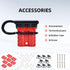 8 Pcs 6-10 Gauge Anderson Connector Plug 50A 12-36V Battery Quick Connector Red Battery Quick Disconnect Wire Harness Plug Kit for Winch Car Auto ...