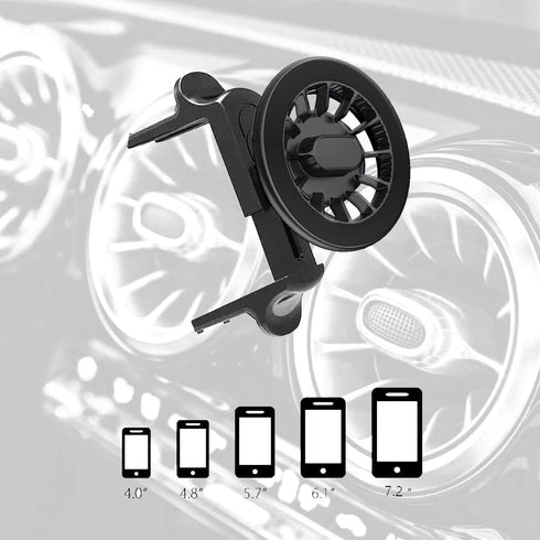 Magnetic Phone Holder for Mini Cooper R56 F56 Smart 451 453 Alfa Romeo Mito Fiat 500 Berlingo Renault Alaskan Clio Mercedes AMG/GLA/GLB/GLC/GLE/GL...