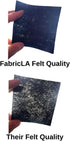 FabricLA Acrylic Felt Fabric Sheets for Crafts | Precut 9" X 12" Inch (20 cm X 30 cm) Felt Squares | Felt Fabric Sheets for DIY Crafts, Hobby, Cos...