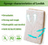 Upgrade Natural Loofah Kitchen Sponges 6 Pack, eco Friendly sponges for Dishes ,Reusable Kitchen sponges and scrubbers,luffa sponges Dish sponges ...