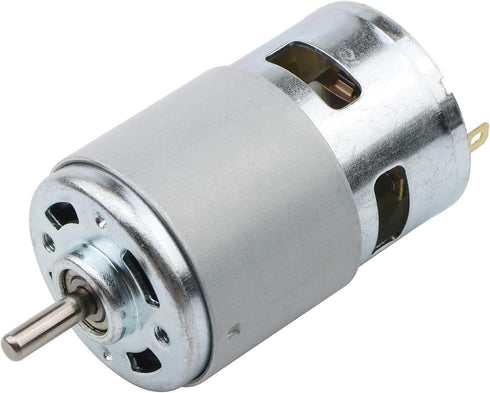 DC 12V Mini Gear Motor DC Geared Motor High Torque Electric Micro 12000 RPM Speed Reduction Geared Motor Centric Output Shaft 45mm Diameter Gearbo...