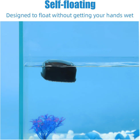 AQUANEAT Aquarium Fish Tank Cleaner, Magnetic Glass Cleaner, Algae Remover for Fish Tank(Not for Acrylic and Plastic Tanks)...