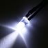 uxcell 5Pcs 5mm Pre Wired LED, White DC24V Clear Lens, Light Emitting Diodes...