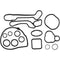 55354071 Engine Oil Cooler Gasket Seal O-Ring Kit Compatible with Aveo Cruze Sonic G3 Astra 55353331 55571687 55353321 55593191 24445723 55353328 ...
