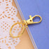 60 Pcs Premium Gold Swivel Clasps Lanyard Snap Hooks with Key Rings, Key Chain Clip Hooks Lobster Claw Clasps for Keychain Clip Lanyard, Jewelry M...