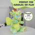 WISHPETS Plush Green 12" ConfettiSoft Dragon Soft Stuffed Animal...