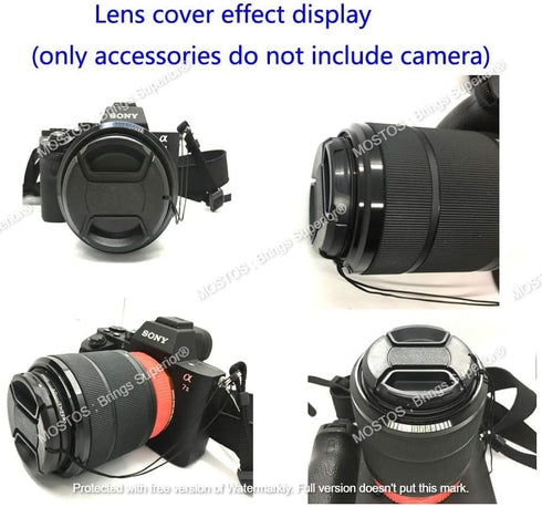 MOSTOS ; Brings Superior® - 52mm Lens Cap for Nikon Camera - Replacement Lens Cap for AF-S DX Nikkor 35 mm f/1.8G Prime Lens Nikon DX Nikkor 18-55...