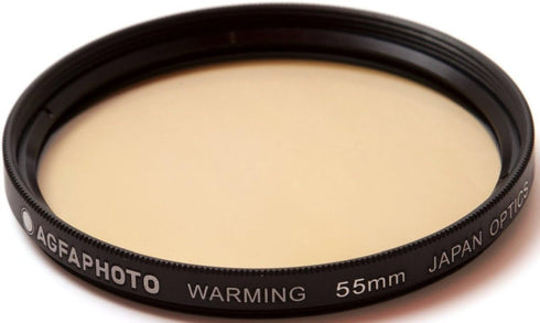 AGFA 3-Piece Professional Filter Kit 55mm - Ultraviolet (UV) + Circular Polarizor (CPL) + Warming Intensifier APFTK55...