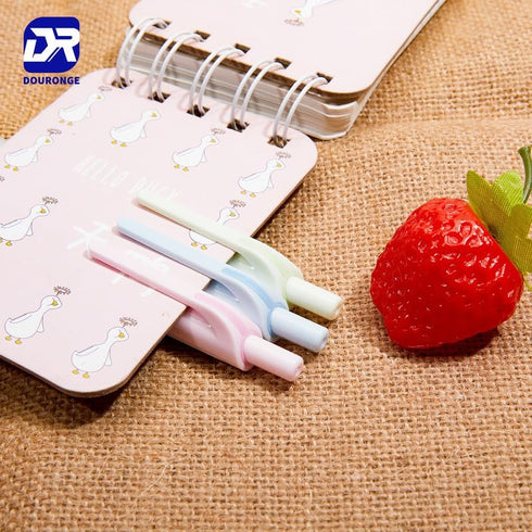 Gel Pens, Black Ink Pens Fine Point Smooth Writing Pens 0.5mm 12 PCS, Ball Point Pens for Journaling Note Taking, Cute Aesthetic Office School Sup...
