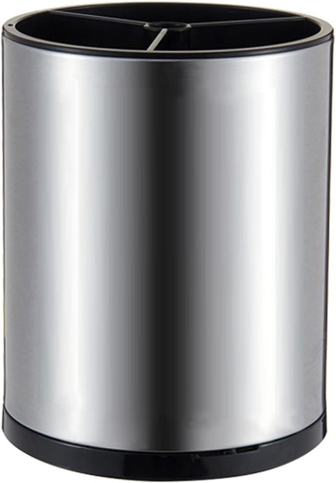 Stainless Steel Rotating Utensil Holder, 6.2L X 6.2W X 8H...