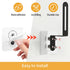 Hat Hanger for Wall 6 Packs, Adhesive Hat Hooks for Wall, Metal Baseball Hat Rack for Wall No Drilling, Sticky Hat Storage for Baseball Caps...