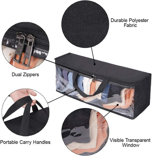 Hat Storage, Hat Case,Hat Organizer, Hat Storage for Baseball Caps, Hat Holder,Hat Storage for Baseball Caps With Carry Handles and Dual Zipper, H...