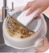 12 - Pack Non-Scratch Scrub Sponges - Sponges for Dishes and Washing Dishes, Cleaning Sponges for Kitchen Home and More?White...