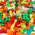 280pcs Food Building Blocks Kitchen Sencery Accessories Food Set Building Bricks Kit DIY Building Set Compatible All Major Brands...