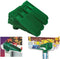 The Wedge Downspout Gutter Guard - Eliminates Downspout Pipe Clogs from Leaves and Debris - 4-Pack (Green)...