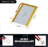 AKZYTUE 3.7V 4000mAh 606090 Lipo battery Rechargeable Lithium Polymer ion Battery Pack with PH2.0mm JST Connector...