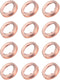 12PCS Car Oil Drainage Gasket, 17mm Auto Copper Crush Washer Oil Drain Plug Gasket, fits Versa Titan G25 G37, Replace 11026-JA00A, 11026-01M02, F4...