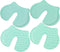4Pcs Shot Pain Reducer Set,Shot Helper Pain Blocker Device,Reusable Shot Pain Blocker Device, Lightweight Immunization Shot Blocker for Kids and A...